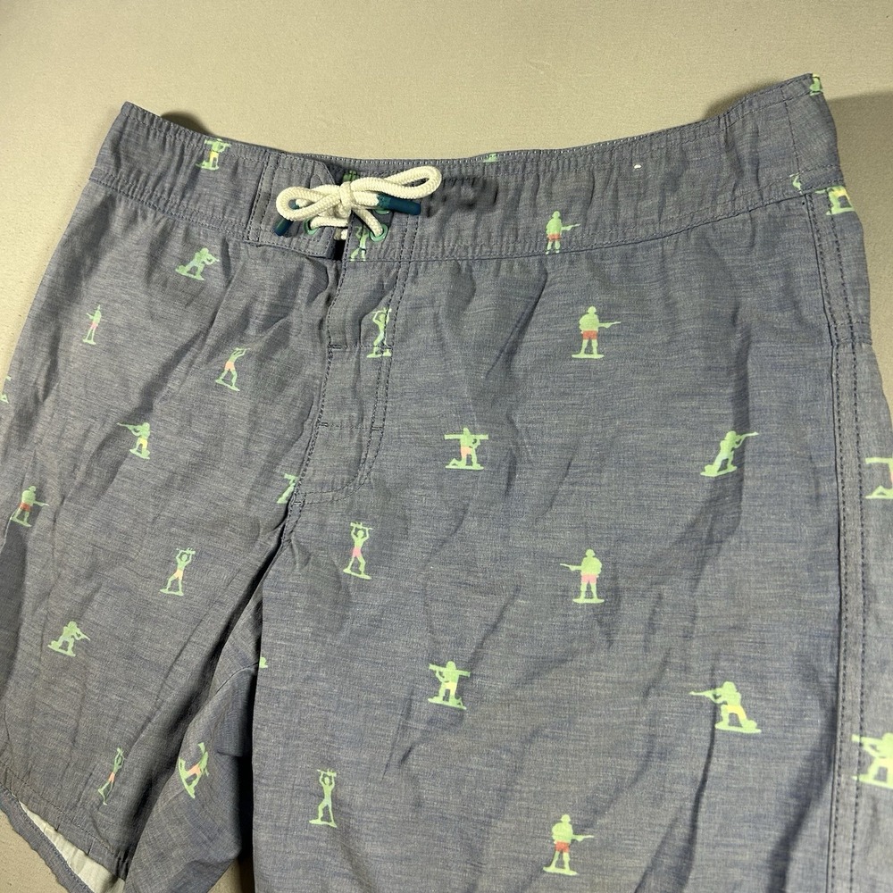 Chubbies Army Men Print Swim Trunks‎ Shorts Mens Size Unlined 30 Waist 6 Inseam
